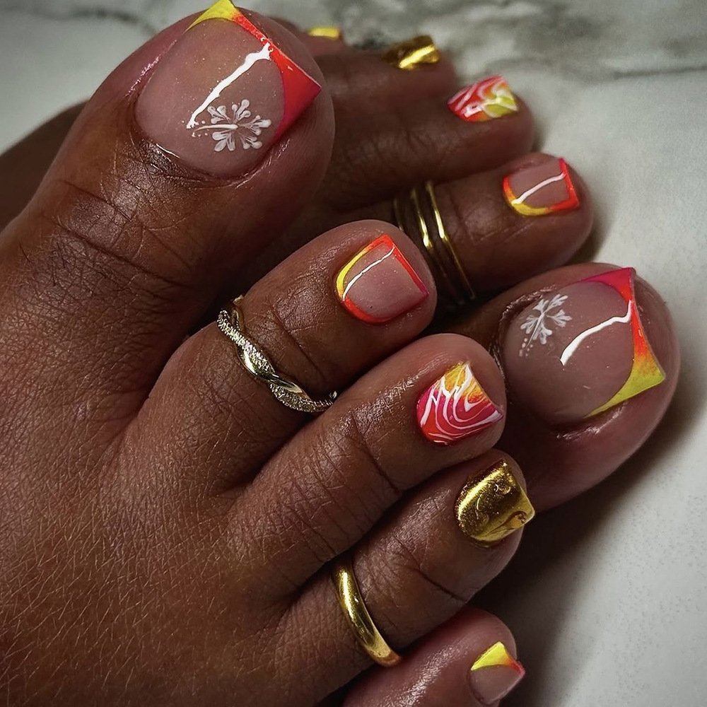 Press-On Toenails JLT006-B7Q