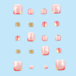 Press-On Toenails JLT006-B7Q